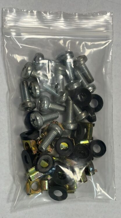 M6 Cage Nuts, Bolts and Washers Kit – For Rack Mount Equipment installation on Network cabinets - Image 4