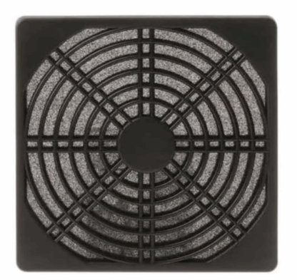 Plastic Fan Guard with Filter for 12x12cm Fan