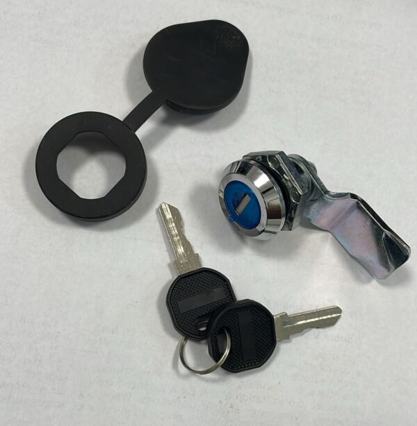 Panel LOCK CHROME withe Plastic Cover