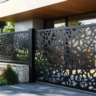 Modern 3BS Metal Fence Ideas for Your Outdoor Space