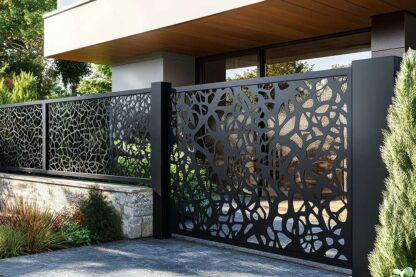 Modern 3BS Metal Fence Ideas for Your Outdoor Space