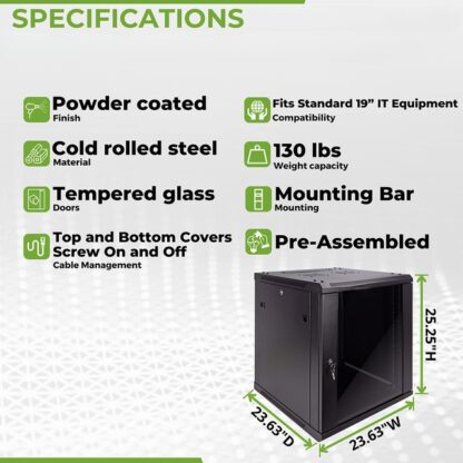 12UNetworking Cabinet