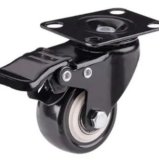 Heavy Duty Casters for Server Racks/Cabinets- 4 pack, 2-inch (2 w/brakes, 2 without)
