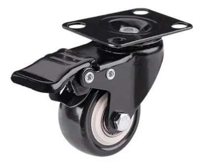 Heavy Duty Casters for Server Racks/Cabinets- 4 pack, 2-inch (2 w/brakes, 2 without)