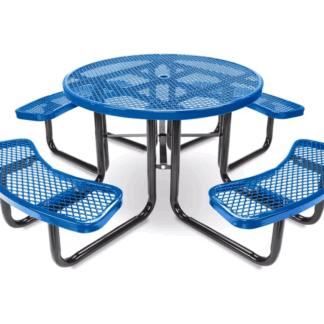 Metal Picnic Table Round