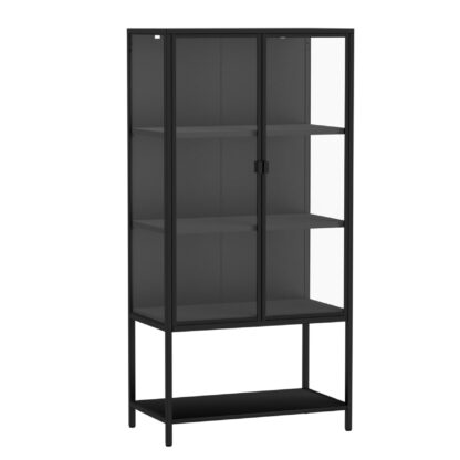 4 Tier 2 Door Display Cabinet - Image 4