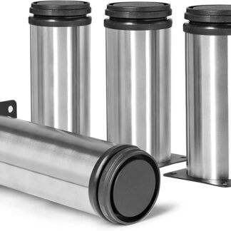 6 Inch Metal Furniture Legs, Adjustable Legs,Pack of 4