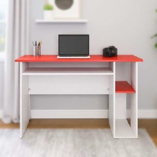 Desk with shelves 22MM 120*60 MM