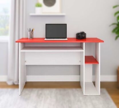 Desk with shelves 22MM 120*60 MM
