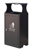 Outdoor Metal Trash Cans Garbage Bins Waste Bins
