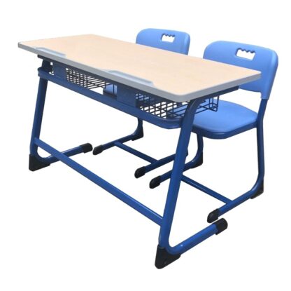 School Desk and Chair 2 Student