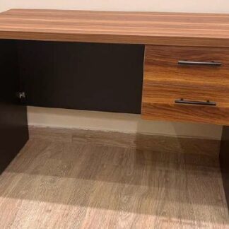 desk with 2 hanging drawers