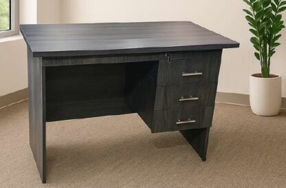 desk with 3 hanging drawers