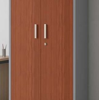 two-door bookcase