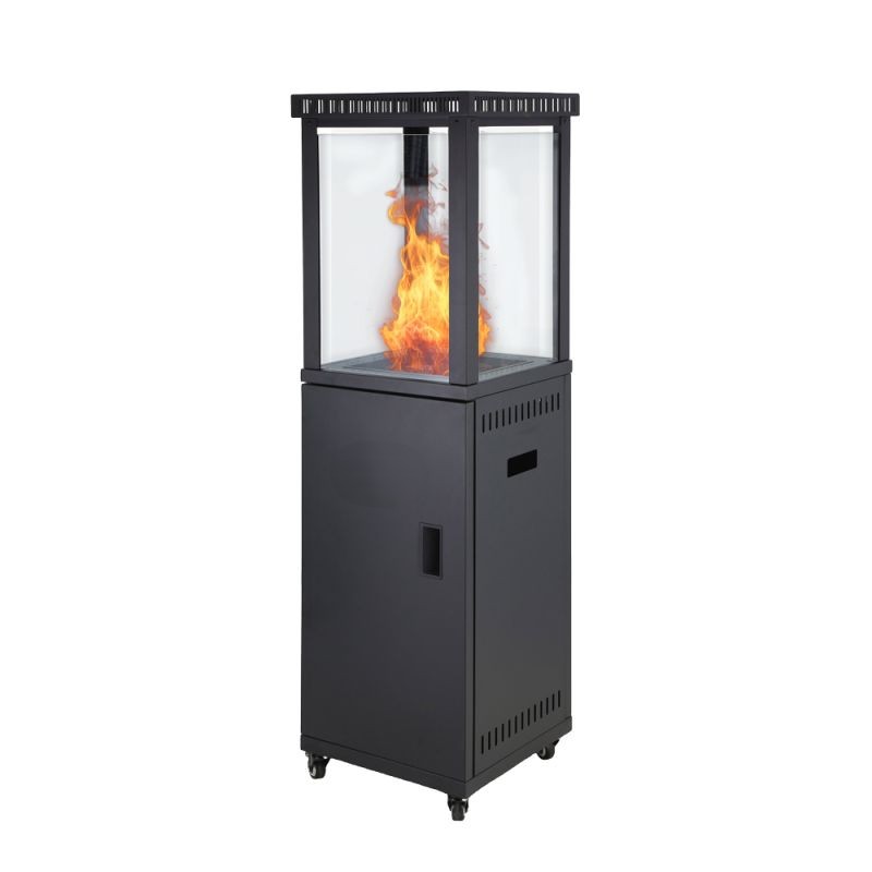 Outdoor Patio Gas Heater Black