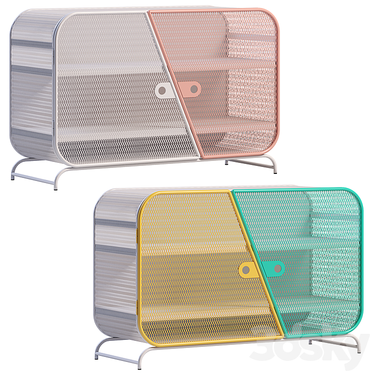Mesh sideboard (2 colors)