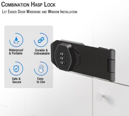 3 Digit Combination Lock - 3BSteel