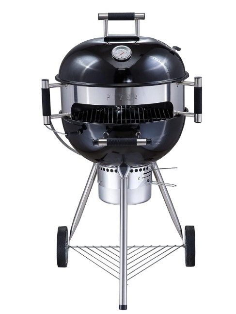 Premium round charcoal grill
