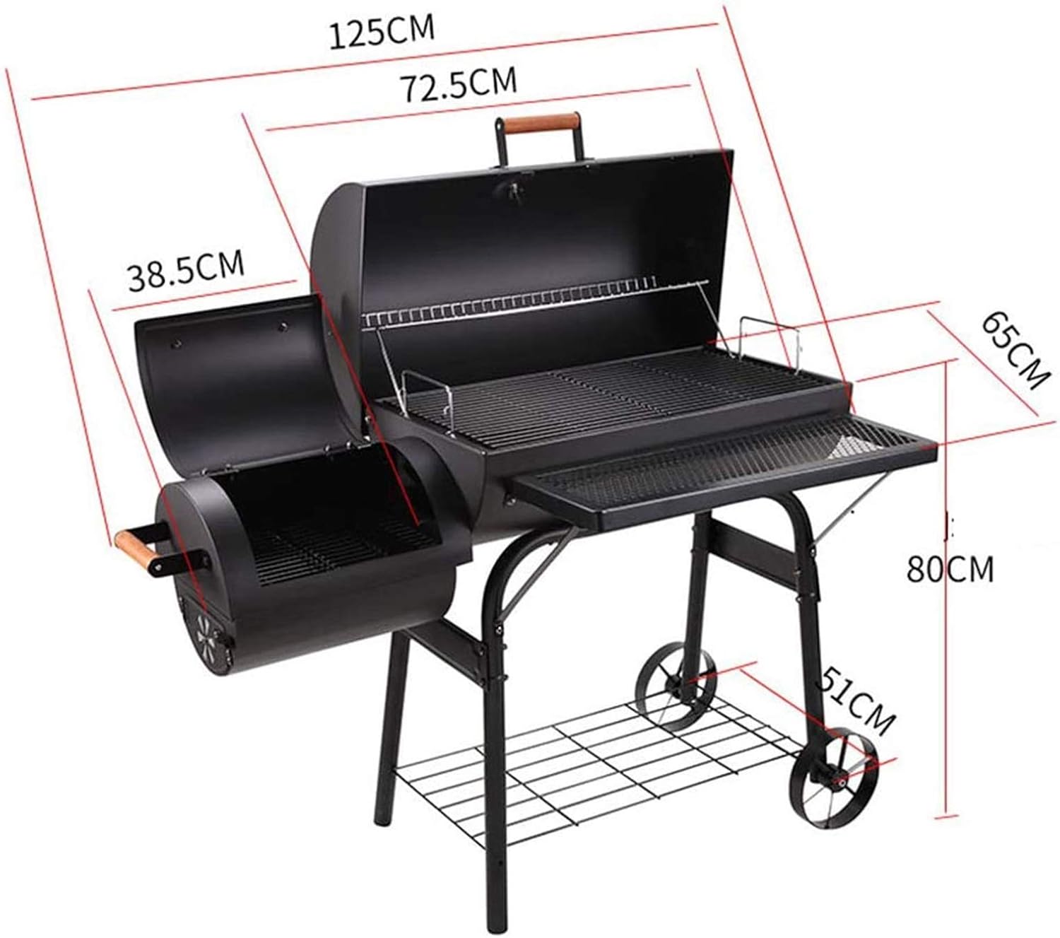 Smoker Charcoal Grill - Image 2