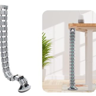 Cable Organizer. Vertebrae (Oval)-Black