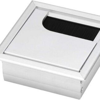 Square office cable opening cover