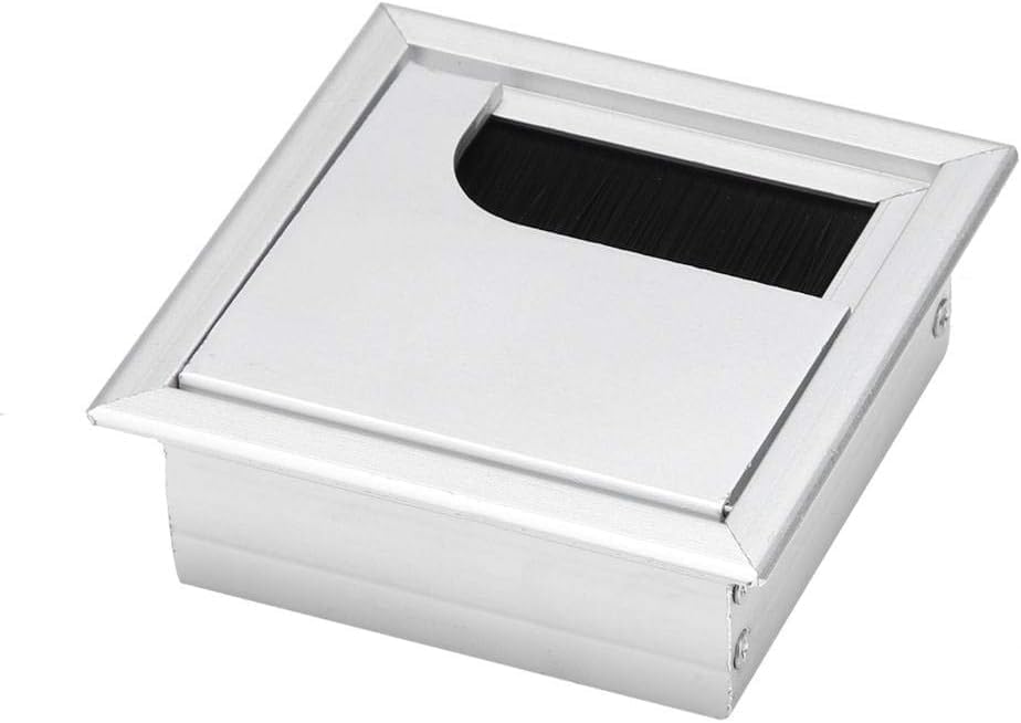 Square office cable opening cover