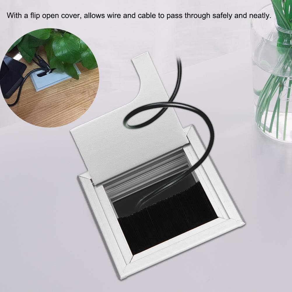 Square office cable opening cover - Image 2