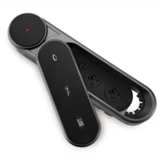 desktop socket with wireless charger