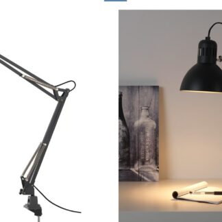 Adjustable Architect Desk Lamp with Metal Swing Arm