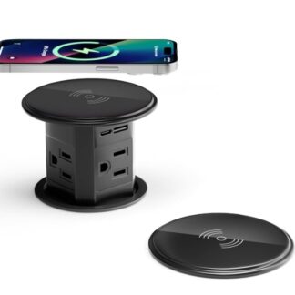 Power Socket with Wireless Charger