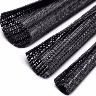 Self-Closing Braided Cable Wrap Sleeve