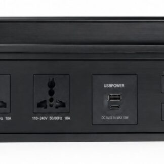 Desktop Power Socket Outlet Flip Cover