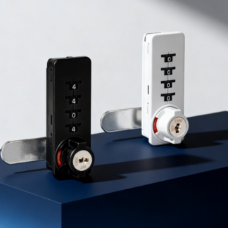 Mechanical code lock 9525-3BSTEEL